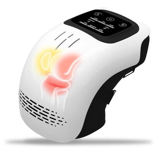 Intelligent Home Use Electric Intelligent Kneading Heating Knee Massager Rechargeable Pain Relief Infrared Laser Vibration Knee Massager KAVIER